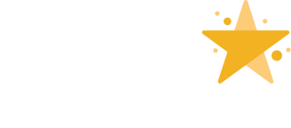 All In For Kansas Kids text logo with yellow star in the upper right. 